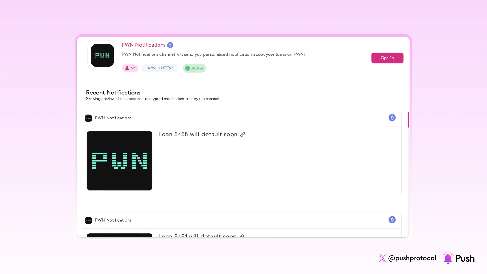  PWN Notifications channel