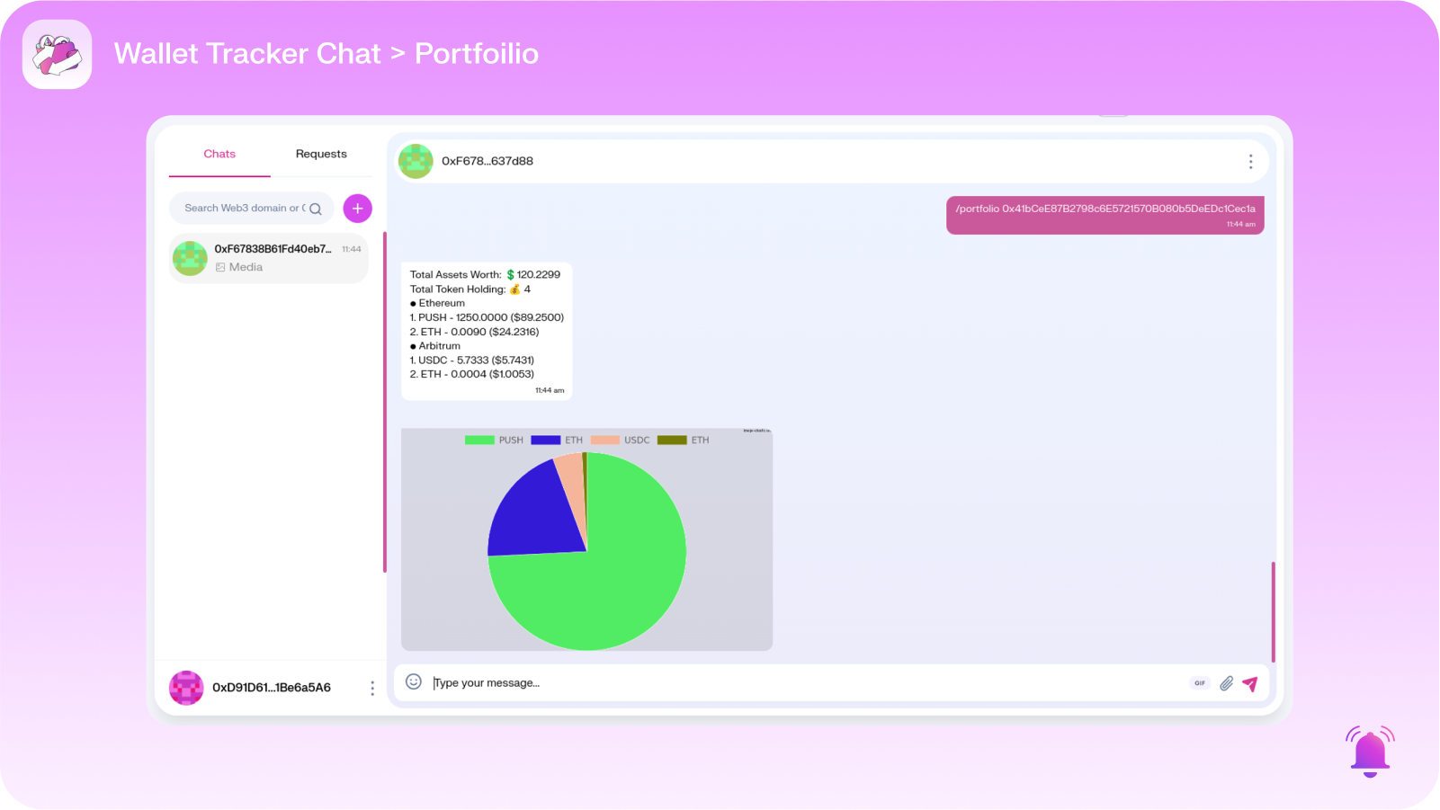 Wallet Worth and Token Holdings